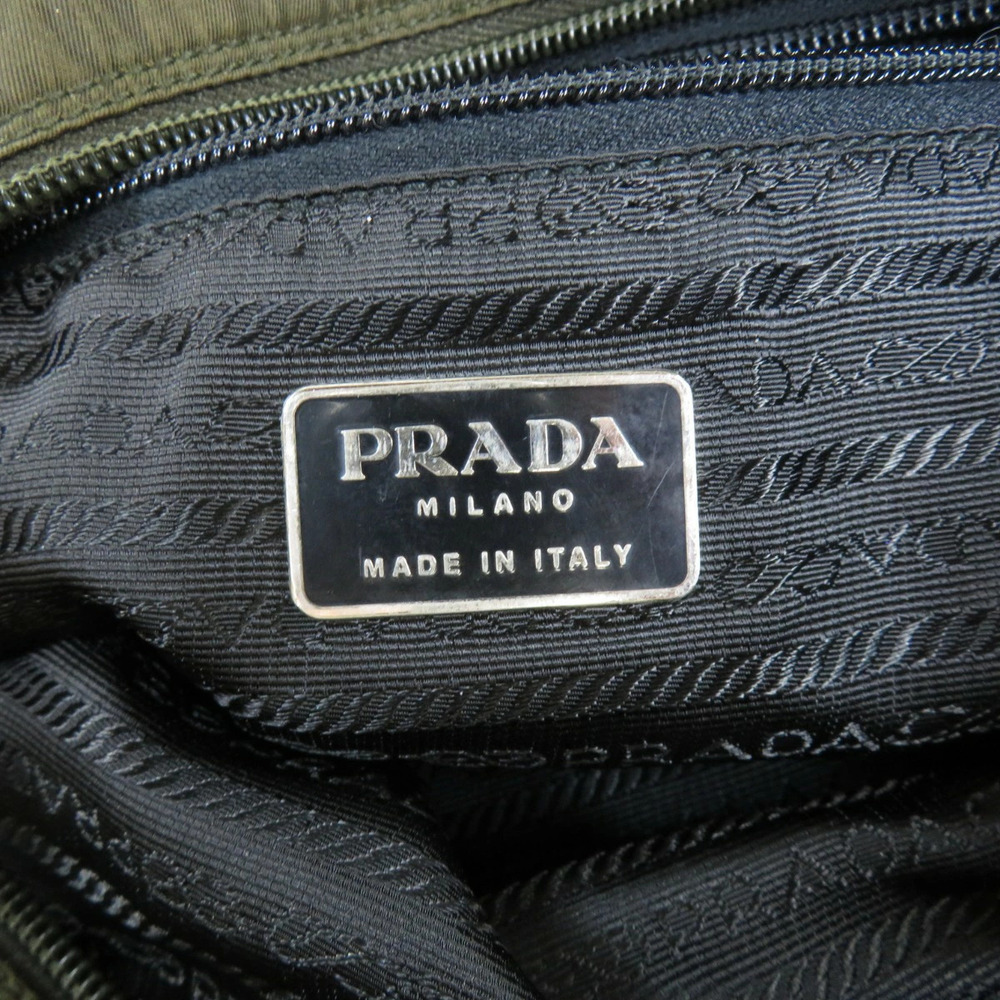 Prada logo tote bag Green - Picture 6 of 11